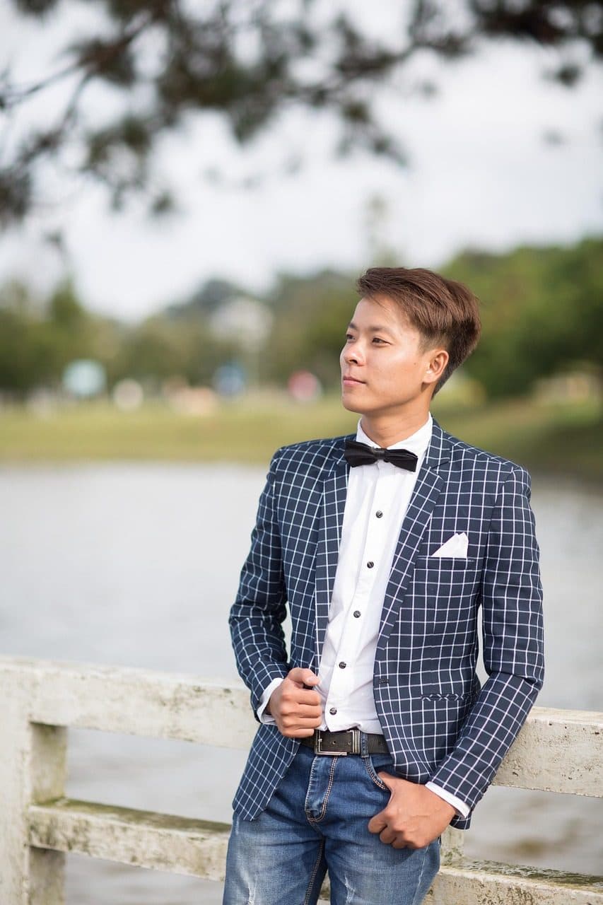 Blazer Nam Xanh Navy
