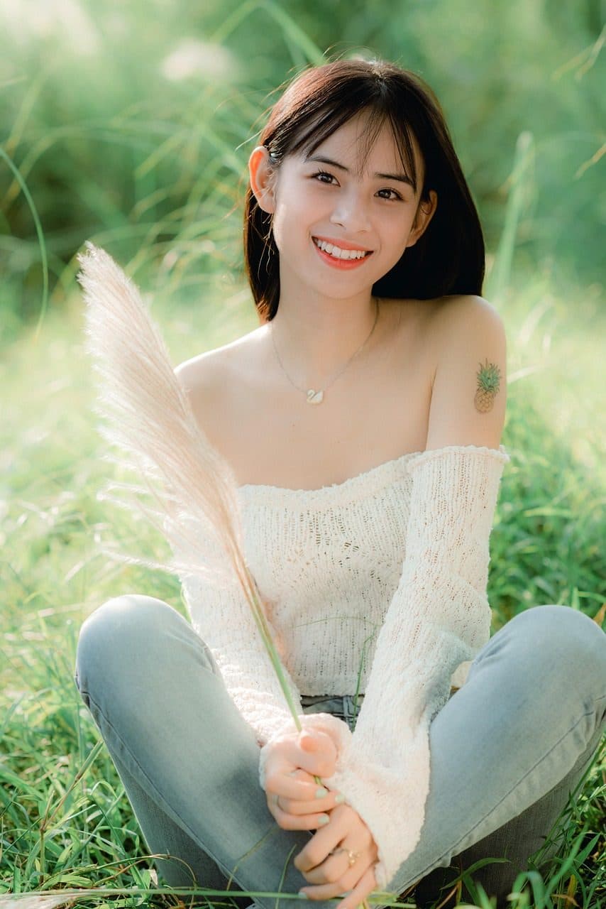 Áo Len Dệt Kim Trễ Vai – ảnh 3